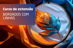 Oficina: Bordados com linhas