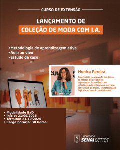Lançamento de Coleção de Moda com IA