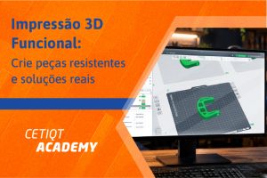 Impressão 3D Funcional: Crie peças resistentes e soluções reais